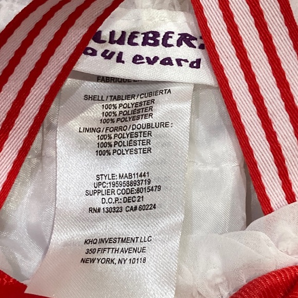 Blueberi Boulevard Red, White, and Blue Kids Matching Set - Picture 6 of 6